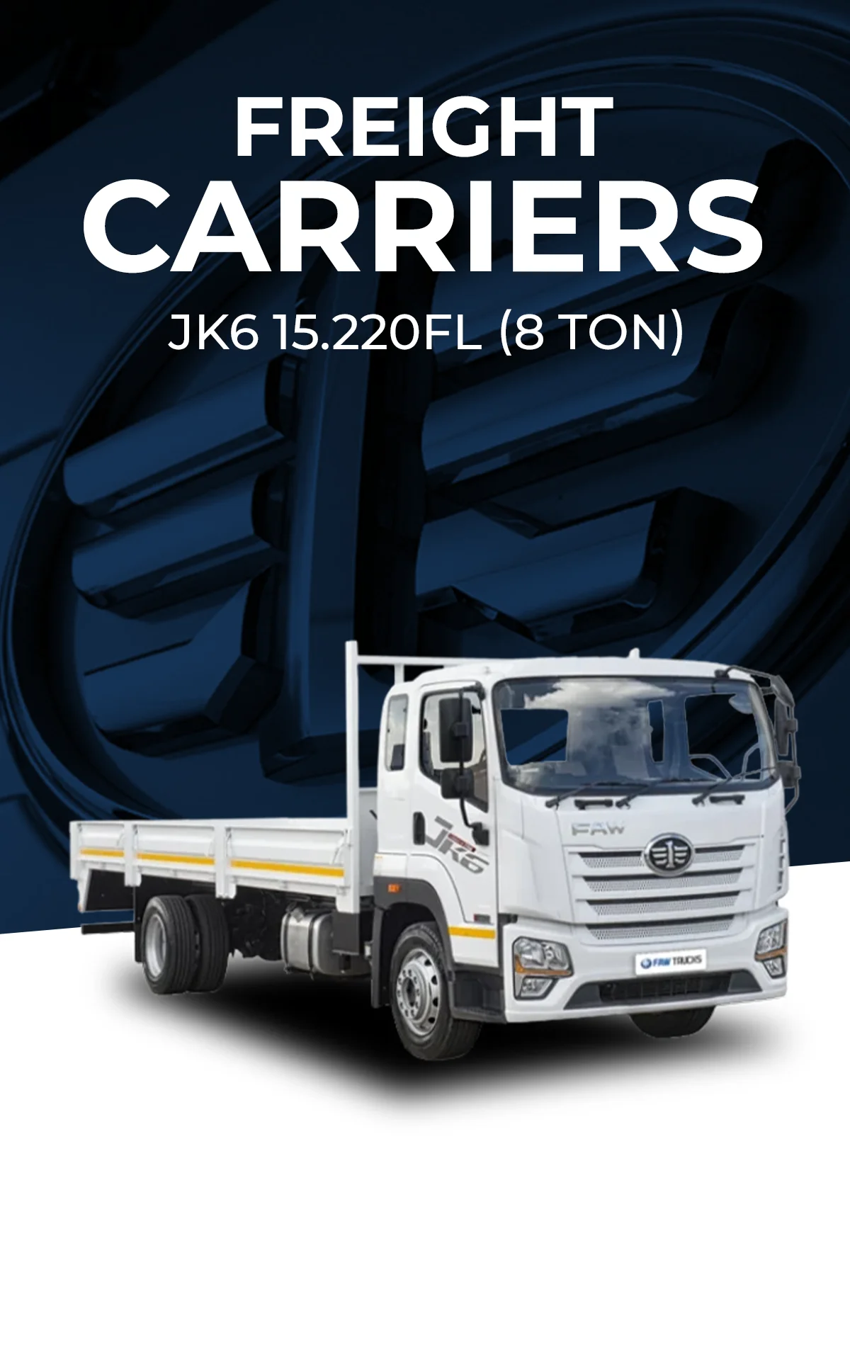 Myride Commercial Freight Carriers JK6 15.220FL (8 TON) banner